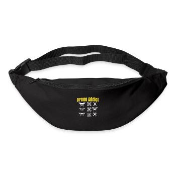 Drohne - Gürteltasche - Schwarz - Vorne
