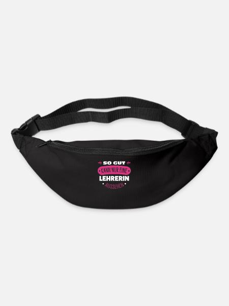 Lehrerin - Gürteltasche - Schwarz