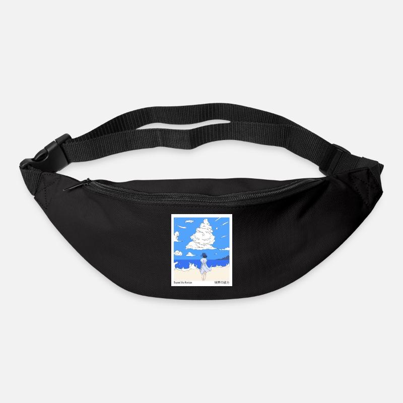 Beyond the horizon - Bum bag - black