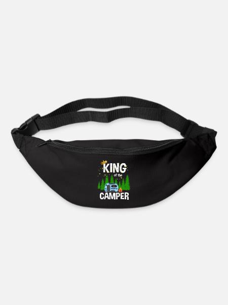 King of the camper - Gürteltasche - Schwarz
