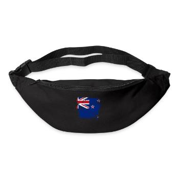 Nouvelle-Zélande drapeau - Sac banane - noir - Devant