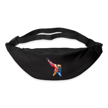 Cadeau Gibbon - Sac banane - noir - Devant