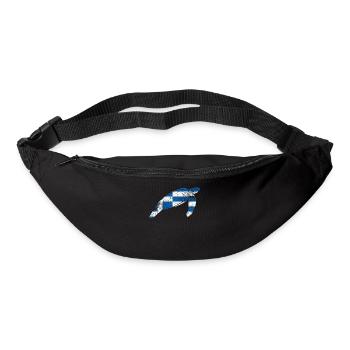 Griechenland - Gürteltasche - Schwarz - Vorne