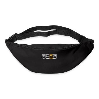 parapente - Sac banane - noir - Devant