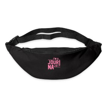 Journalist - Bum bag - black - Front