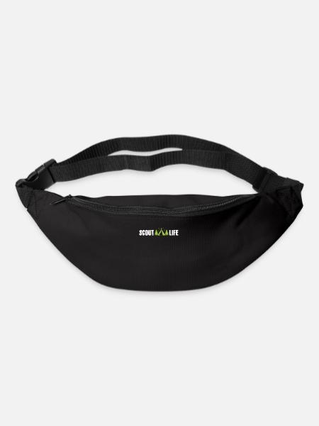 Tente de camping tente cadeau nature feu de camp - Sac banane - noir