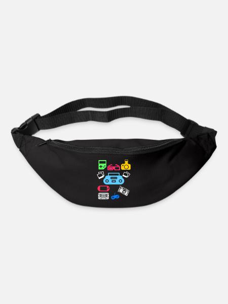 90s 90s party 90s fashion 90s outfit - Bum bag - black