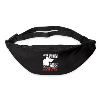 Sniper Sniper Veteran Gift Idea - Bum bag - black - Front