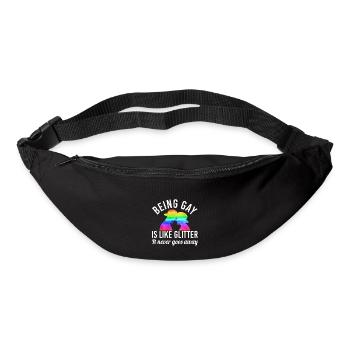 lgBT - Gürteltasche - Schwarz - Vorne
