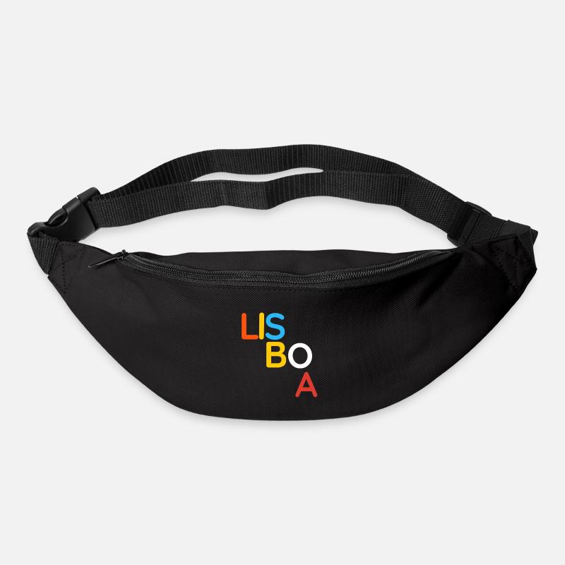Lissabon - Gürteltasche - Schwarz
