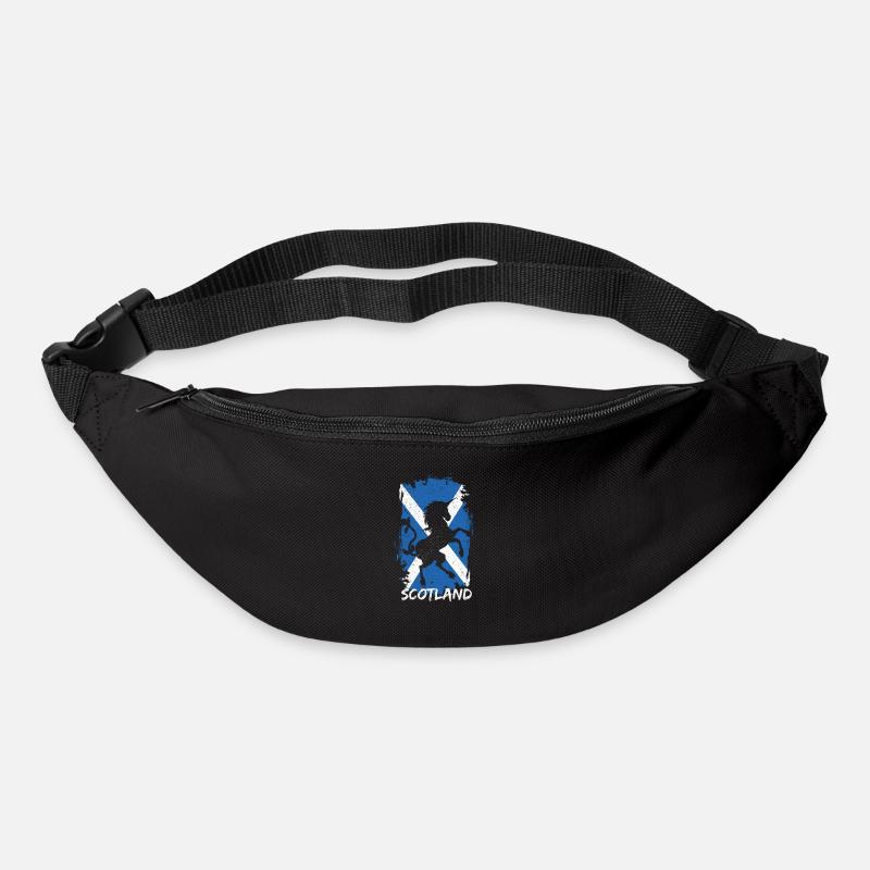 Cadeau de cheval ecosse - Sac banane - noir