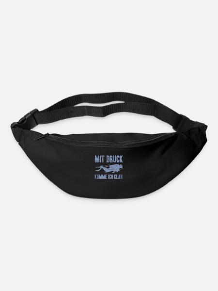 Tauchen Tauchlehrer Taucher Unterwasser - Gürteltasche - Schwarz