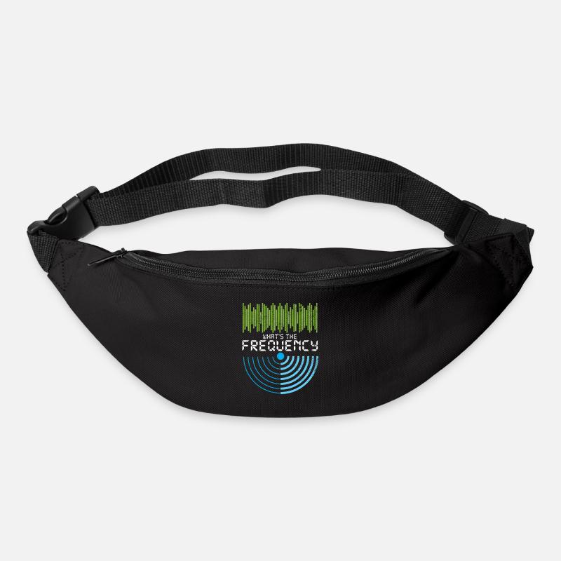 Wie ist die Frequenz Amateurfunk Geschenk - Gürteltasche - Schwarz