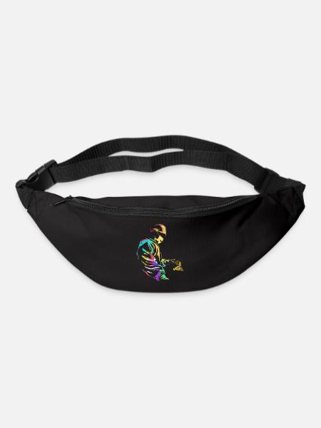 anesthésiste - Sac banane - noir