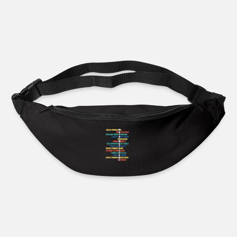 math - Sac banane - noir