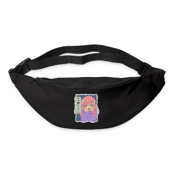 I Love Anime Japan Cartoon Movie Series Gift - Bum bag - black - Front