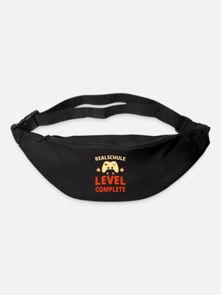 Realschule Abschluss Realschulabschluss Geschenk - Gürteltasche - Schwarz