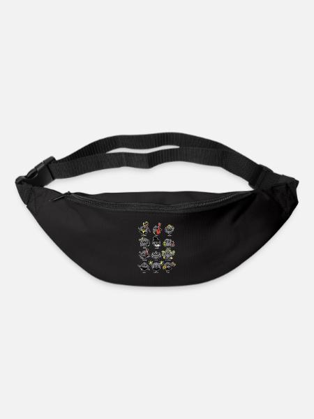 Gamer Dice Dungeon RPG Tabletop Funny Gift - Bum bag - black