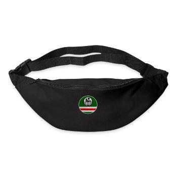Chechnya Flag. Chechen Born, Chchnyan Borz - Gürteltasche - Schwarz - Vorne