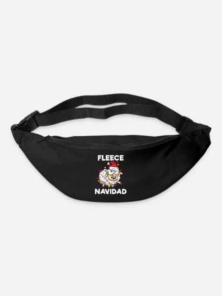 FLEECE NAVIDAD - Gürteltasche - Schwarz
