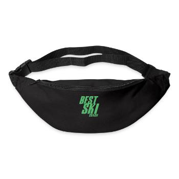 moniteur de ski - Sac banane - noir - Devant