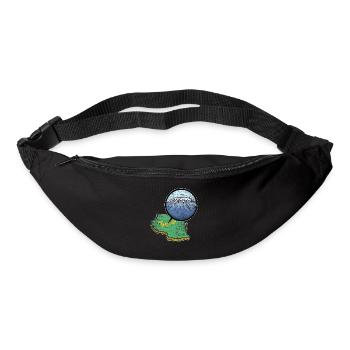 Kilimanjaro mountain gift - Bum bag - black - Front