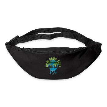 Fridays For Future Politics - Bum bag - black - Front