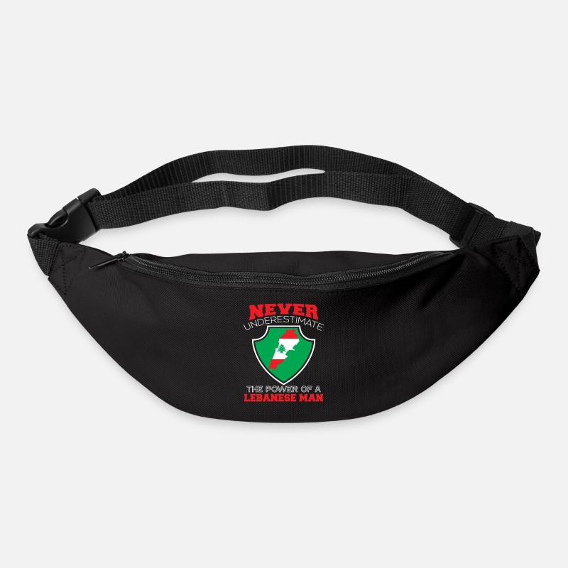 Libanon - Gürteltasche - Schwarz