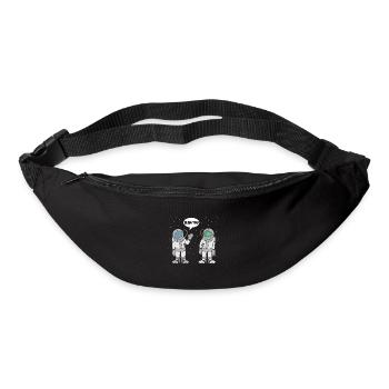 L'astronaute vous bénisse l'espace Spaceman - Sac banane - noir - Devant
