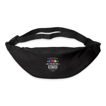 Basteln - Gürteltasche - Schwarz - Vorne