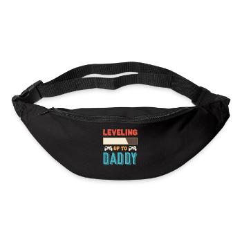 Level Up Daddy Father Daddy - Bum bag - black - Front