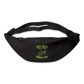 Moped DDR Geschenk - Gürteltasche - Schwarz - Vorne