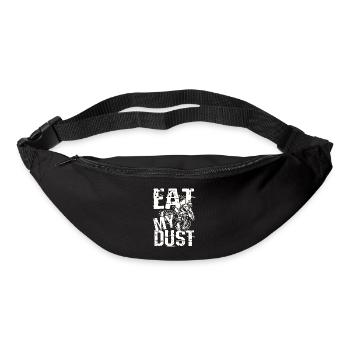 Eat my dust - Bum bag - black - Front