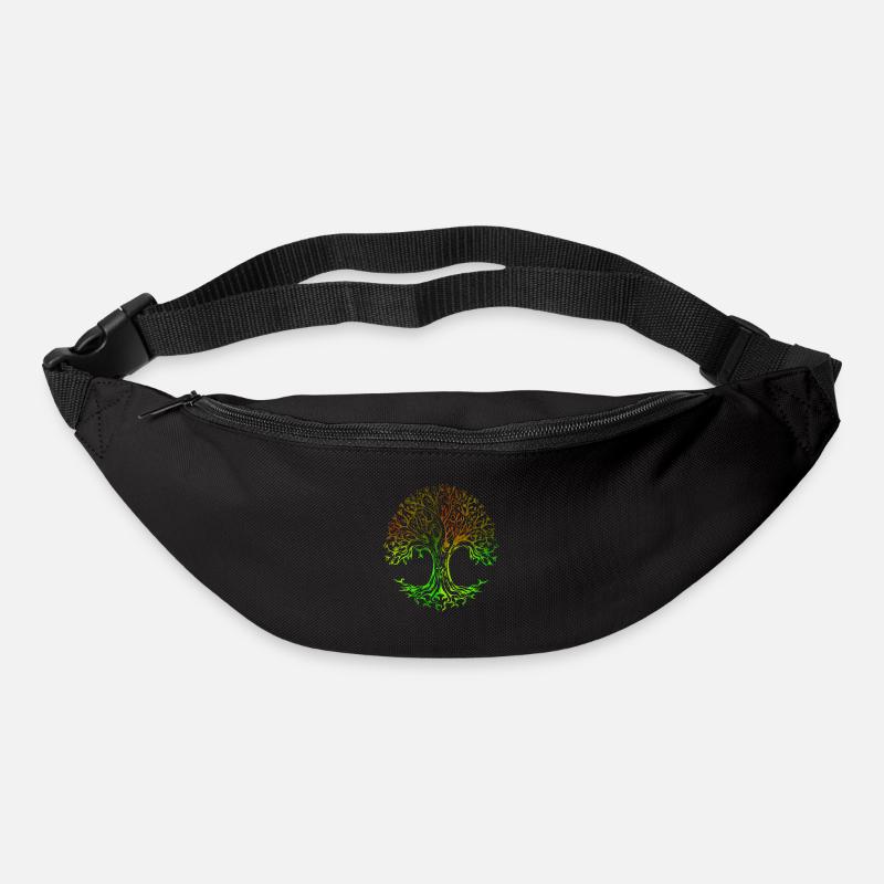 Tree is Life - Gürteltasche - Schwarz