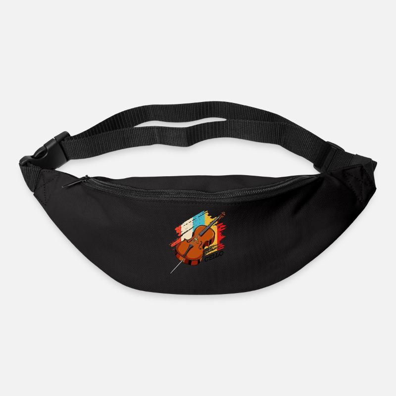 violoncelle - Sac banane - noir