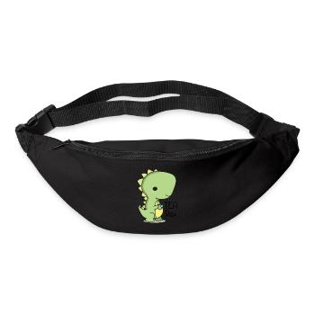 tea rex design - Bum bag - black - Front