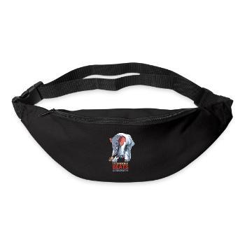 Mouse vs. Elephant - BJJ Jiu-Jitsu, Grappling and - Bum bag - black - Front