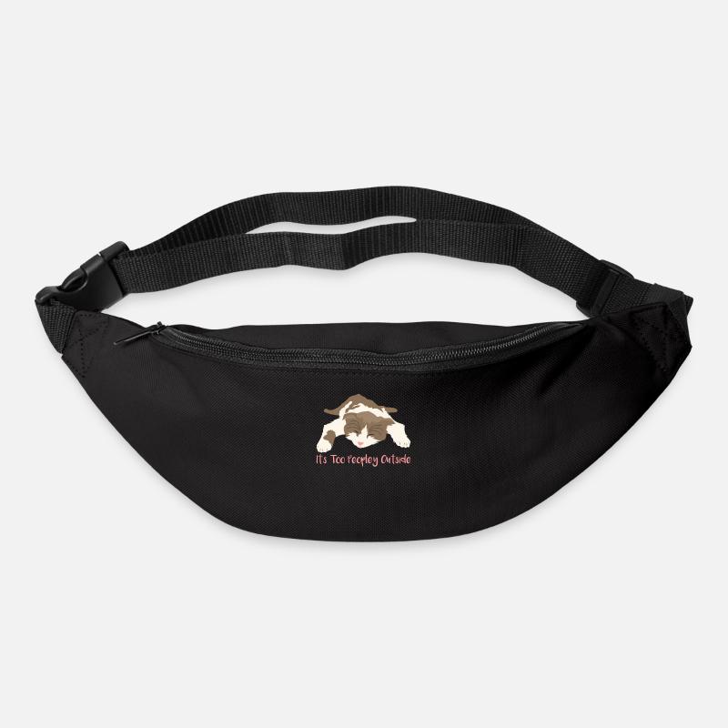 Introvertiert - Gürteltasche - Schwarz