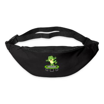 Trampoline Frog Jumping Kids Birthday - Bum bag - black - Front