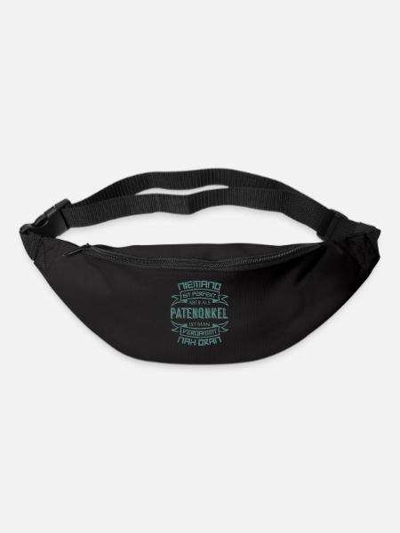 Patenonkel Perfekt - Gürteltasche - Schwarz