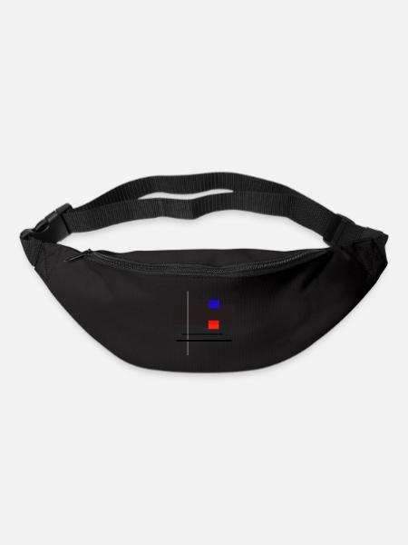 Aesthetic Art. Graphic shirt design - Bum bag - black