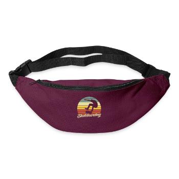 Skateboarding - Bum bag - burgundy - Front