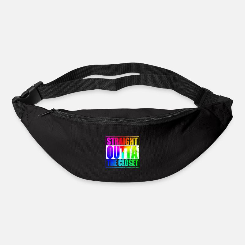 Gay Pride Geschenk - Gürteltasche - Schwarz