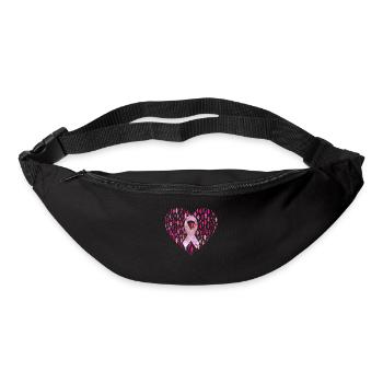 Breast Cancer Awarness - Bum bag - black - Front