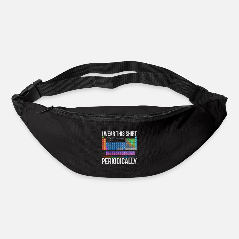 Tenue de chimie - Sac banane - noir