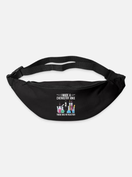 Chemie Witze - Gürteltasche - Schwarz