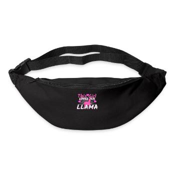 Lama - Gürteltasche - Schwarz - Vorne