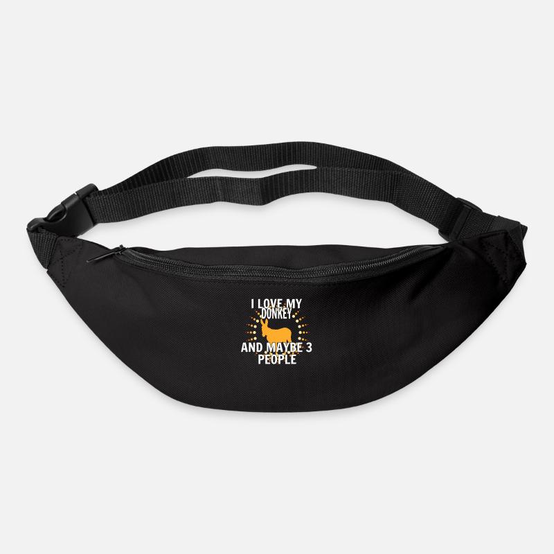 Ânes - Sac banane - noir