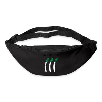 Lauchbuben on Tour (b) - Gürteltasche - Schwarz - Vorne