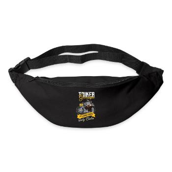 Triker Opa Großvater Trike Motorrad Dreirad - Gürteltasche - Schwarz - Vorne